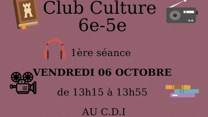 Club Culture 6e-5e