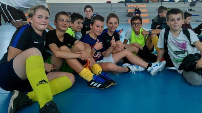 Résultats futsal benjamins.