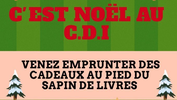 C’est Noël au C.D.I !